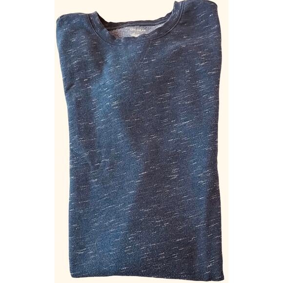 TEK GEAR ULTRASOFT FLEECE LONG SLEEVE PULL-OVER SWEATSHIRT, WOMENS, XL, BLUE - Picture 6 of 11